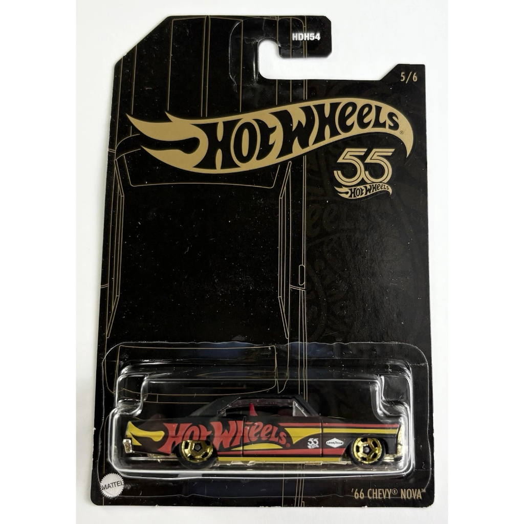 Hot Wheels Edition 55 Anniversary 66 Chevy Nova