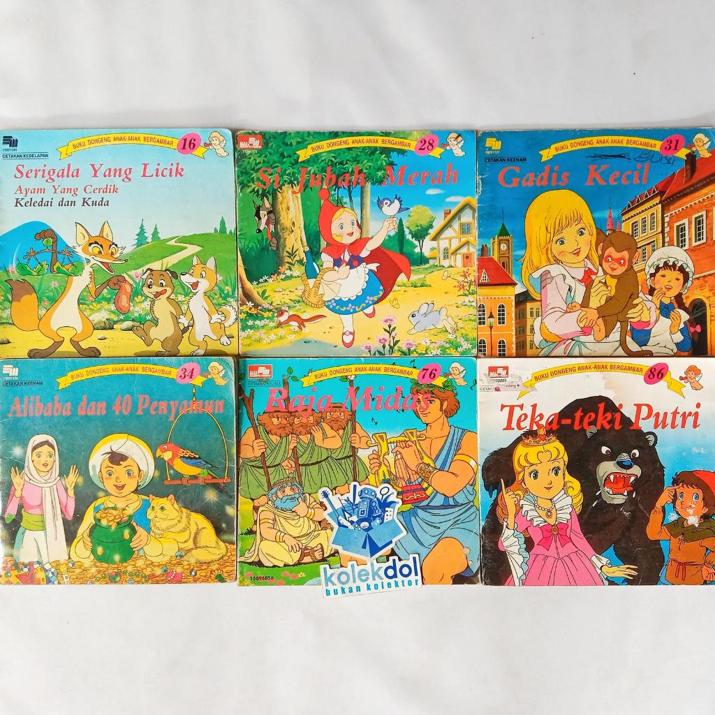 Buku Anak - Seri Buku Dongeng Anak Bergambar
