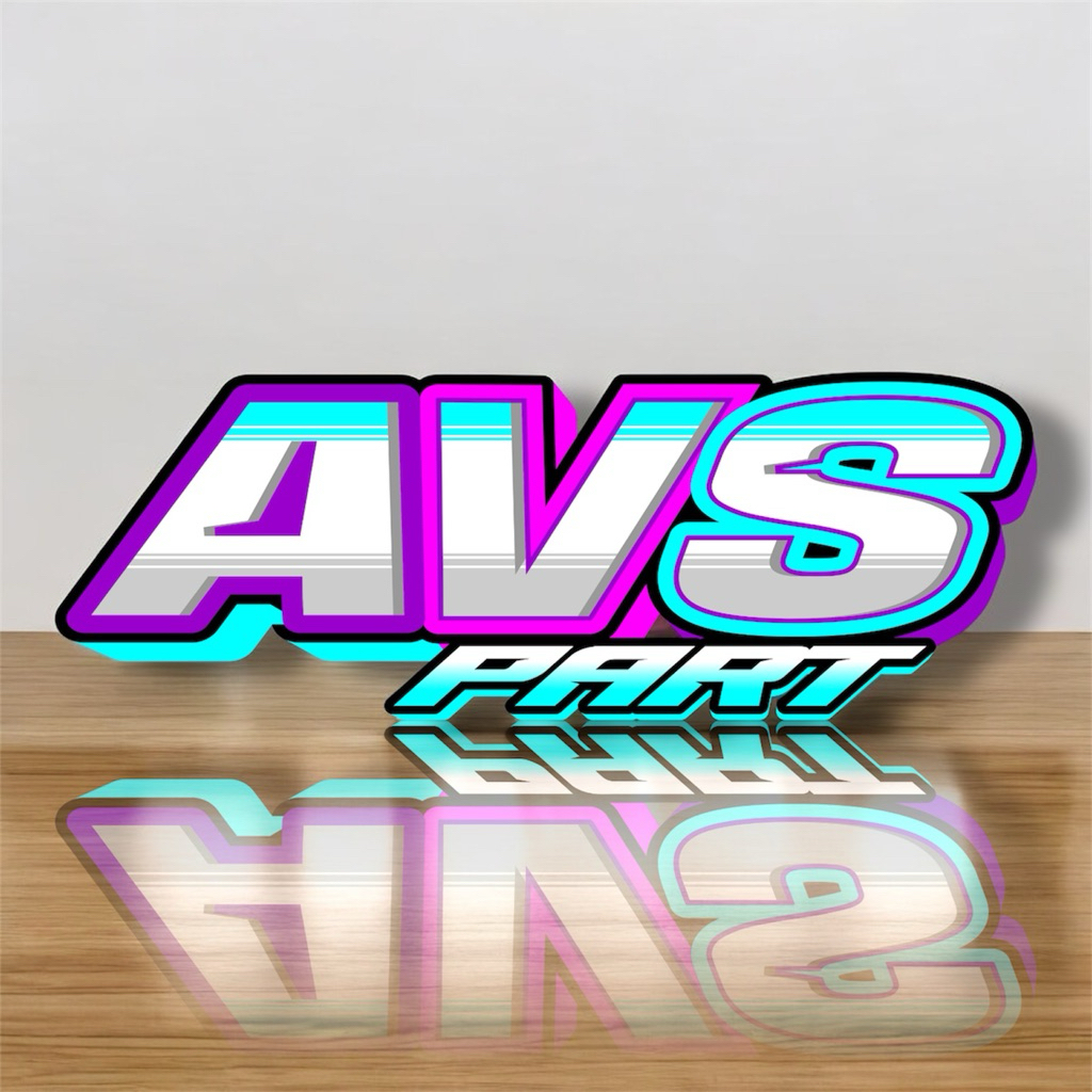 STICKER AVS PART ORIGINAL STIKER LOGO TOKO AVS PART
