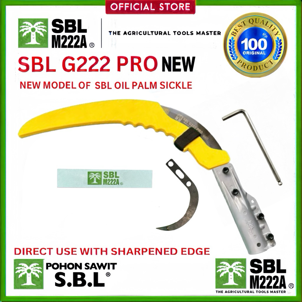 EGREK SBL G222 PRO NEW ORIGINAL MALAYSIA | EGREK SAWIT SUPER TAJAM | SBL M222A G222 PRO