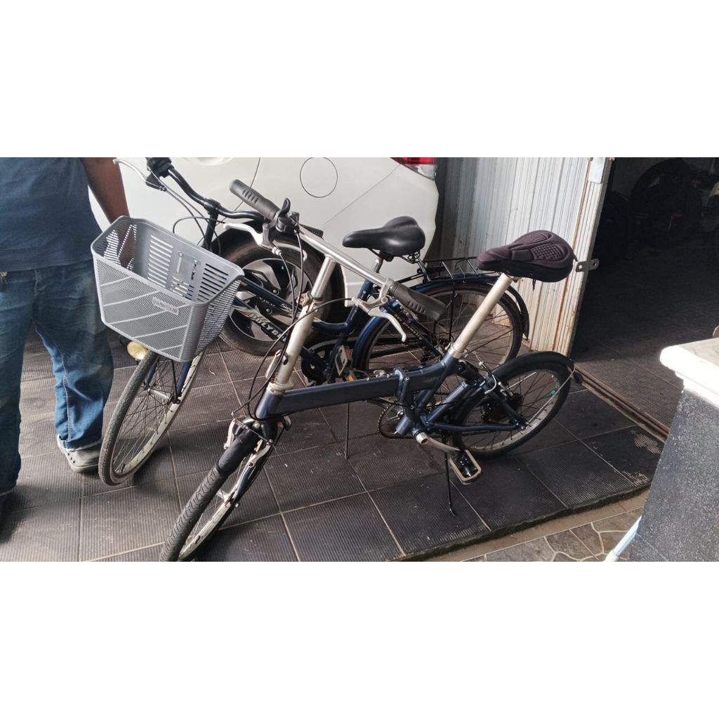sepeda polygon lipat urbano 5.0 dlt