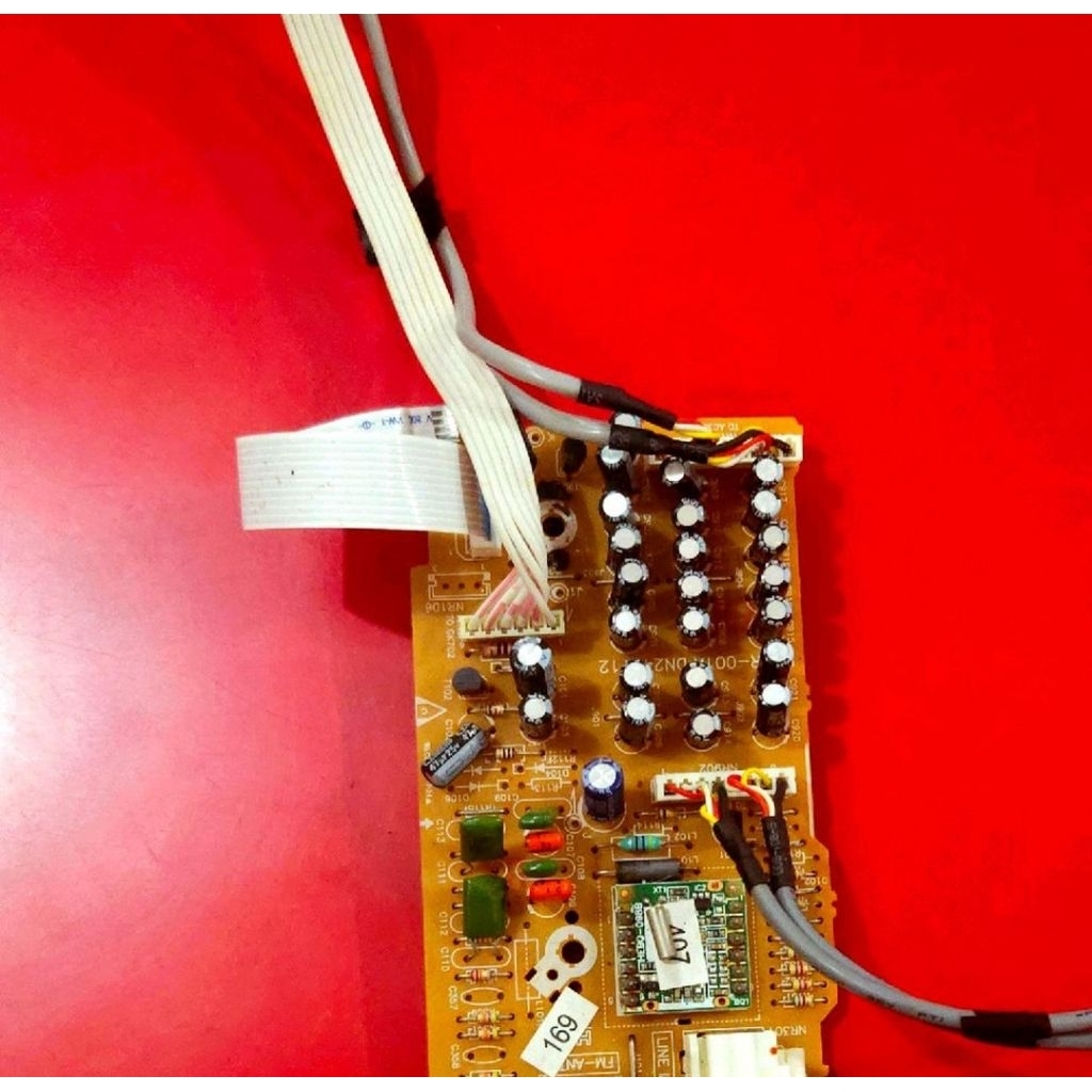 MODUL PCB MAINBOARD LINE IN / ANTENA RADIO HOMETEATHER POLYTRON PHT 925L/922L/170HD CABUTAN KODE DN2