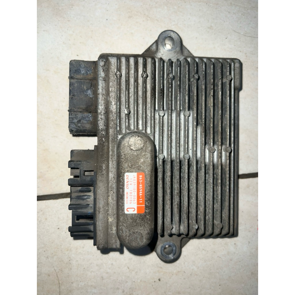 ecu / cdi yamaha aerox old 155 b65/B63 keyles remot original copotan motor hidup