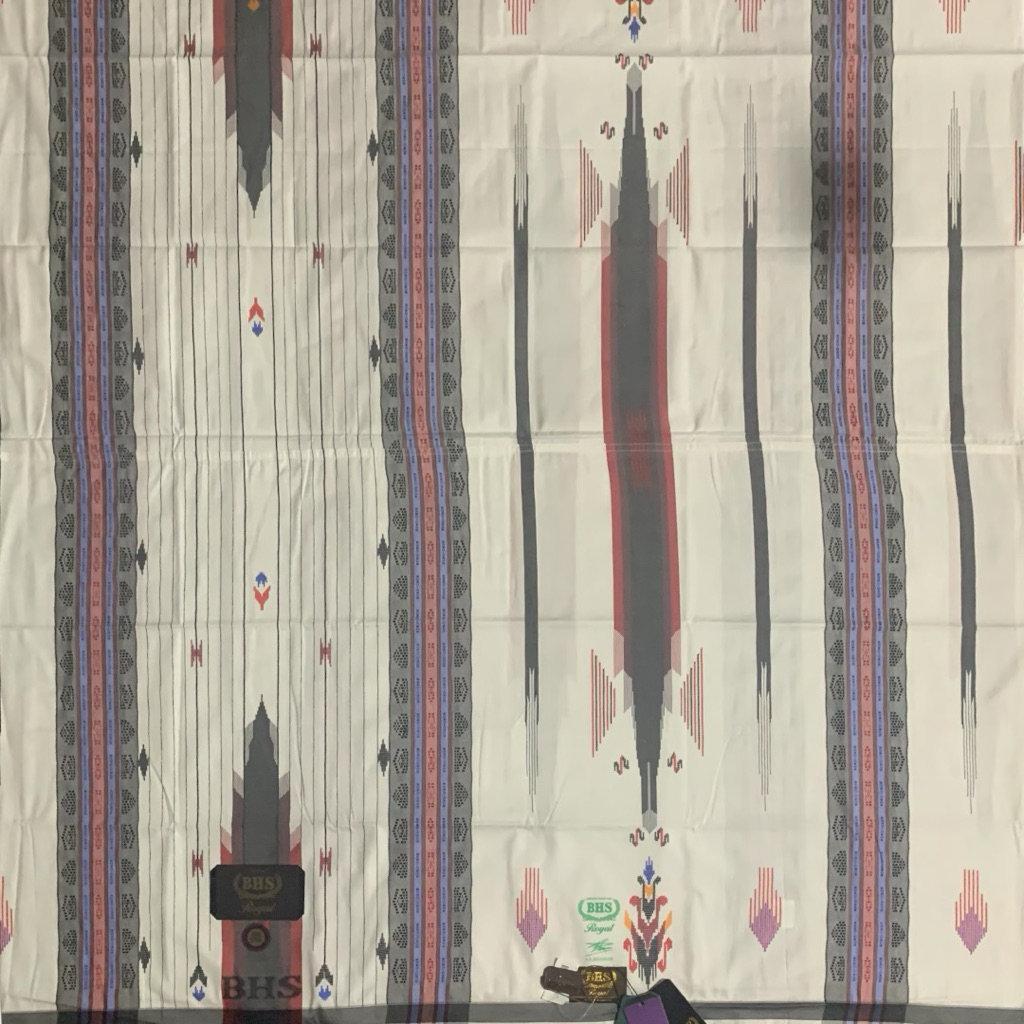 Sarung BHS Royal Gold Motif R62 STA Putih