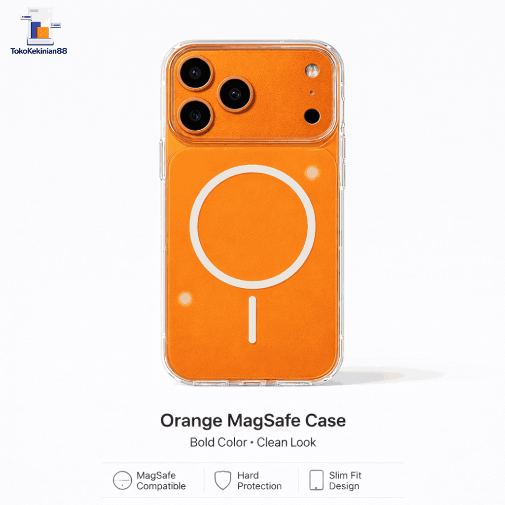 Myroots Clear Armor Case Casing MagSafe Transparan Anti Shock & Anti Yellow Untuk  iPhone 17 Pro Max