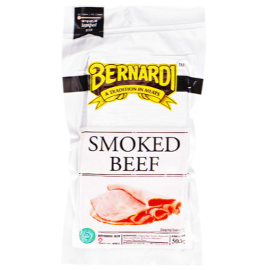 Bernardi Smoked Beef Ribs Kemasan 500gr