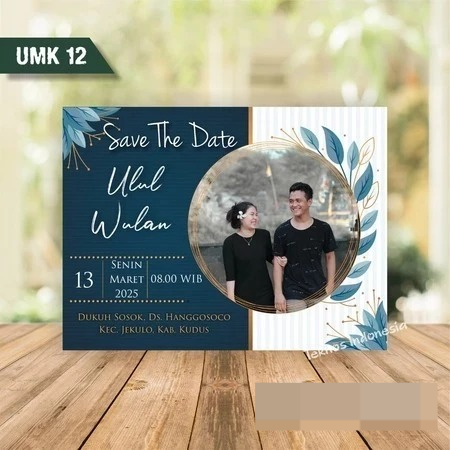 Undangan Pernikahan Mini Kopi Murah Desain Unik Minimalis