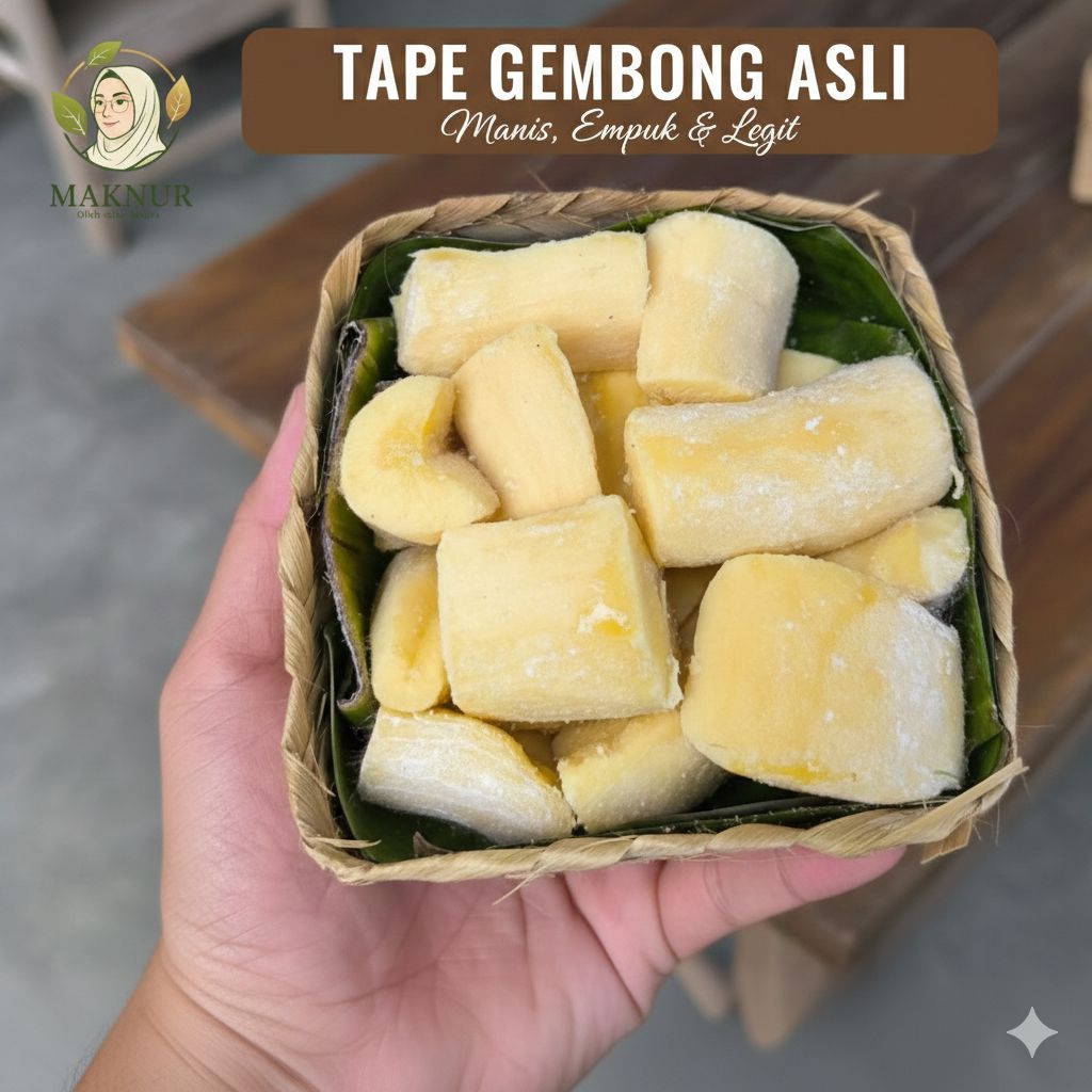 tape singkong mentega khas gembong