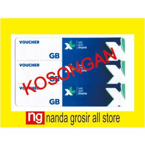 Voucher XL Kosongan