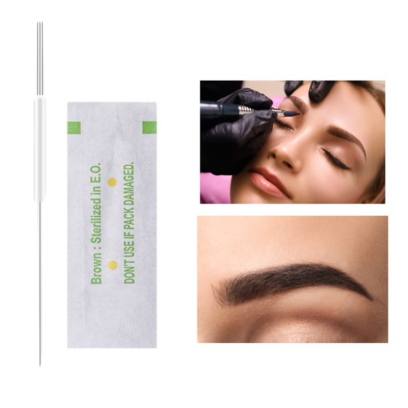 Jarum mesin sulam / penutup / cup tip 1R 2R 3R 5R 3F 5Fjarum sulam alis bibir microblading-PXVML