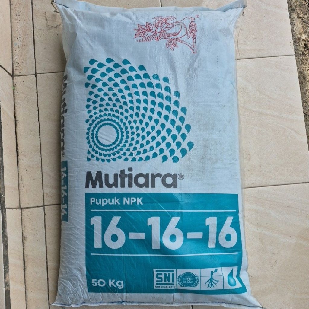 Pupuk Npk Mutiara 16 16 16 Kemasan 50kg
