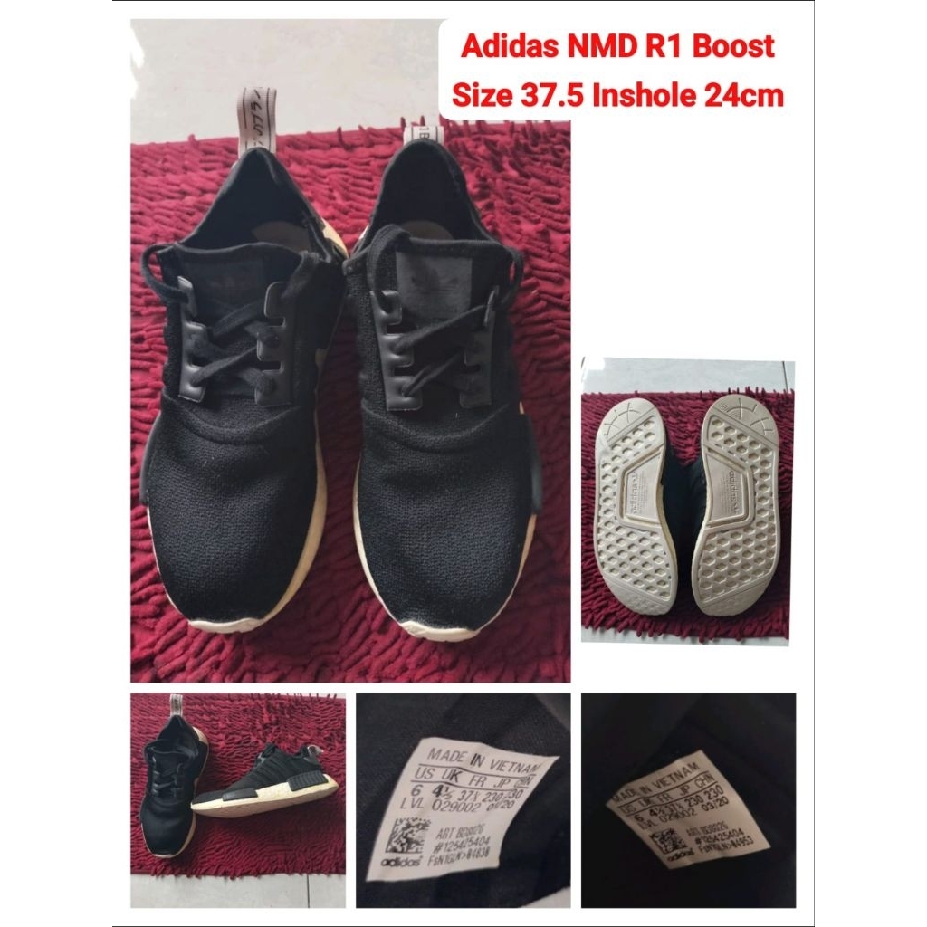 Sepatu Adidas NMD R1 Boost Size 37 Original