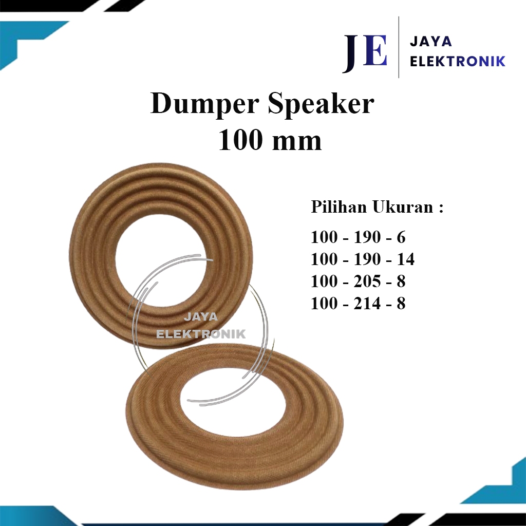 Dumper Speaker Lubang Spull Voice Coil 100 mm
