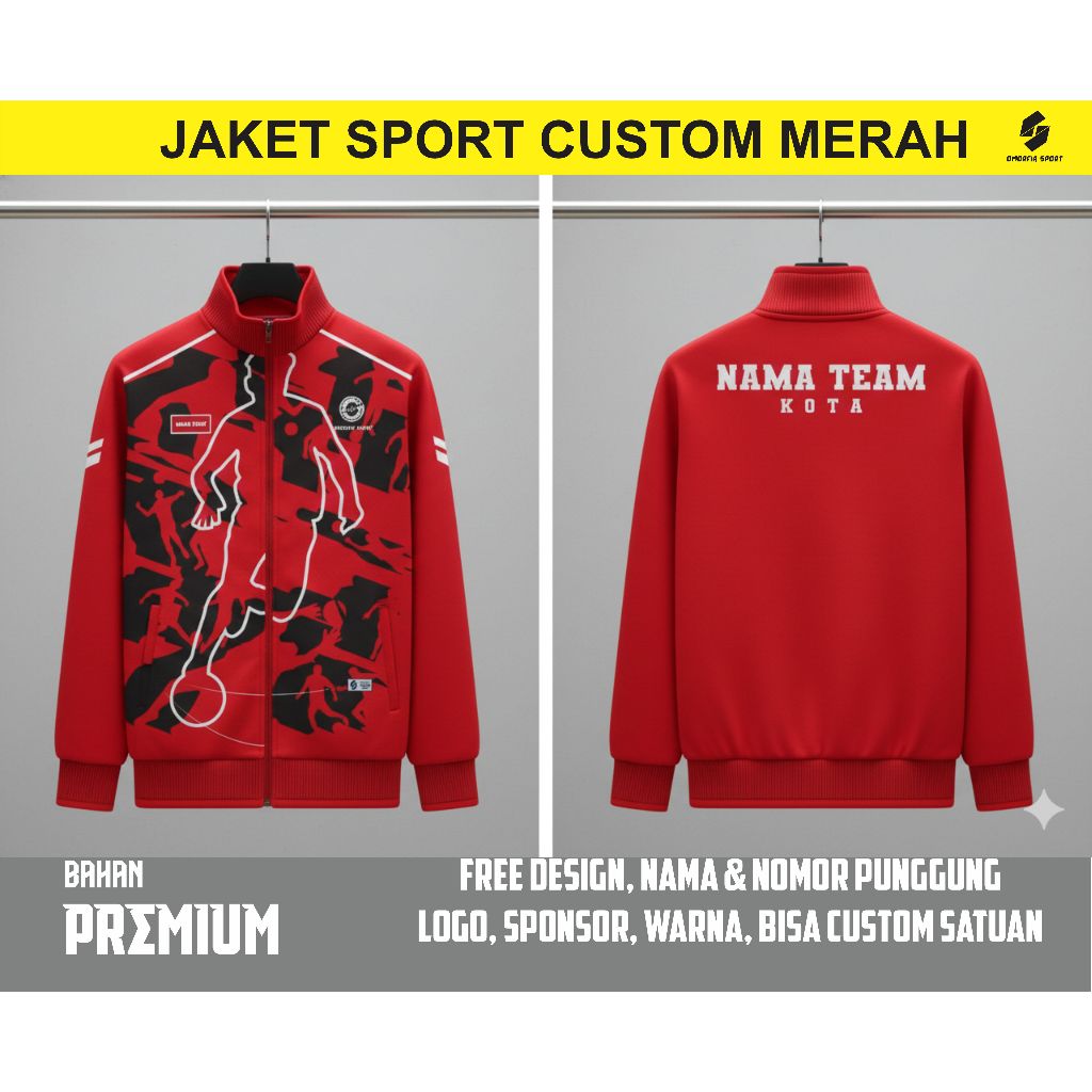 OS Jaket Sport Premium Diadora/Lotto