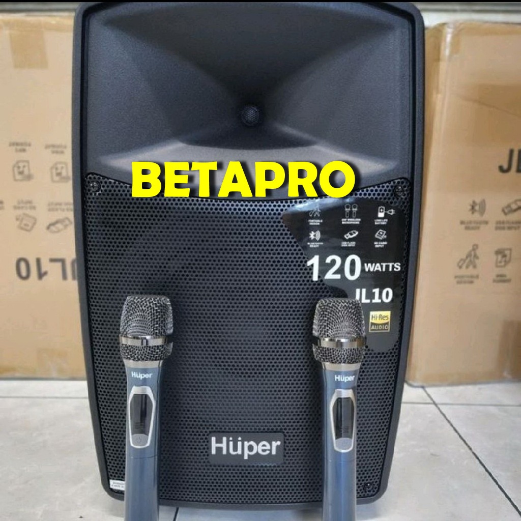 Speaker Portable 10 inch  huper jl 10 / jl10 speaker portable original