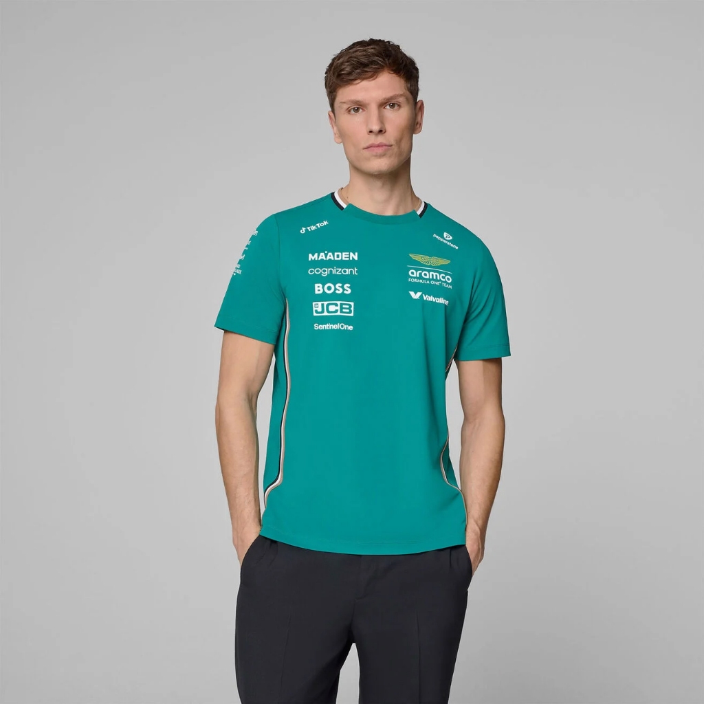 Kaos Aston Martin F1 Team Racing Grade Original Premium