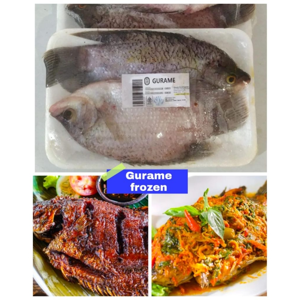 NURI FRUITS|IKAN GURAME FROZEN 400GRAM|IKAN GURAME FROZEN