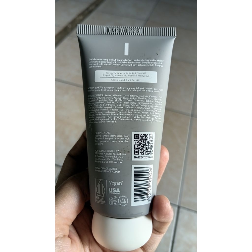 PL Face wash npure noni ukuran kecil (50ml)