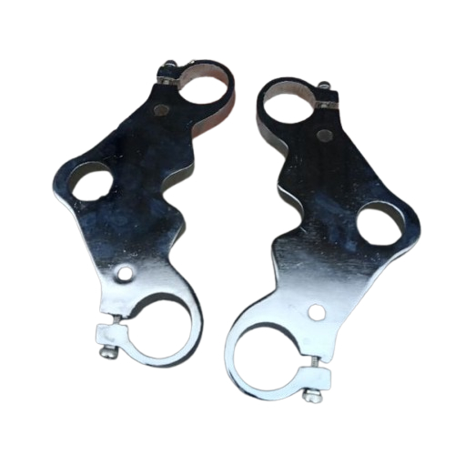 Segitiga T atas GL/Segitiga T atas GL besi 12 mili crom/segitiga shok depan gl MP tiger