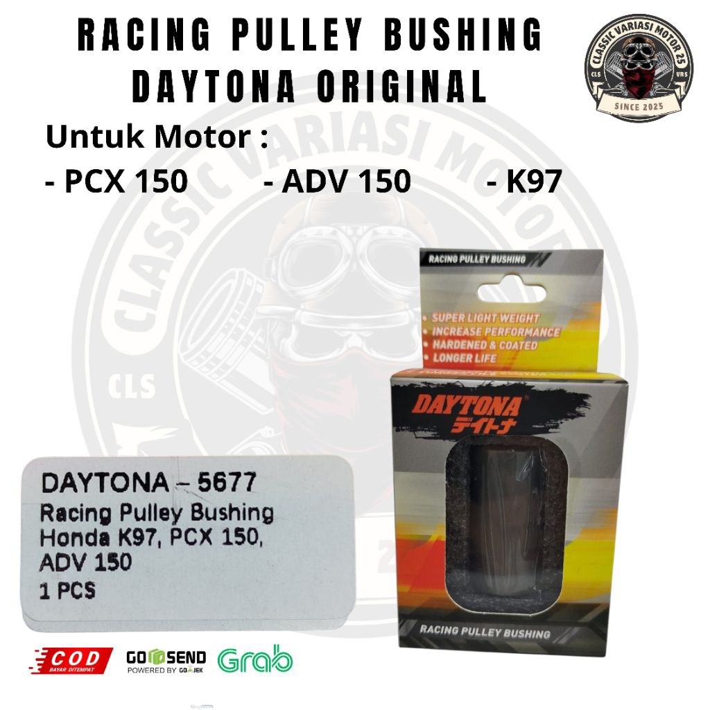 Racing Pulley Bushing Daytona Original Pcx 150 Adv 150 K97
