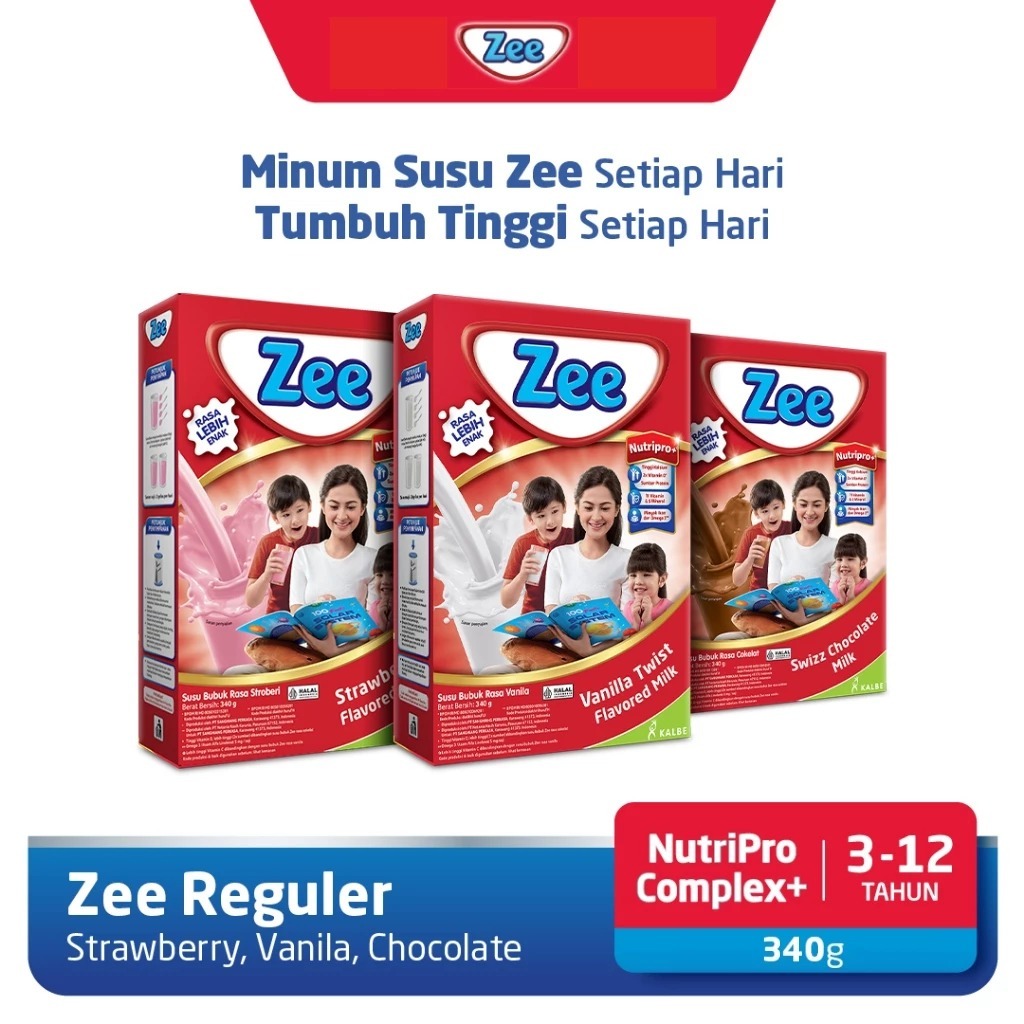 Zee Reguler Susu Anak / Susu Anak Pertumbuhan - Susu Zee