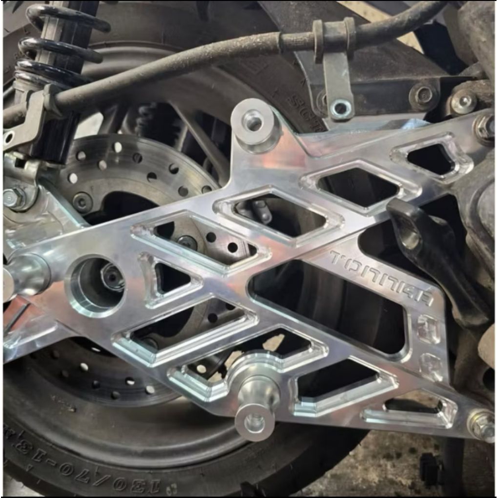 Swing Arm Billet Honda Pcx 160 & Pcx 150 Swing Arm Lengan Ayun Honda Pcx 150 160 Full CNC swing arm 