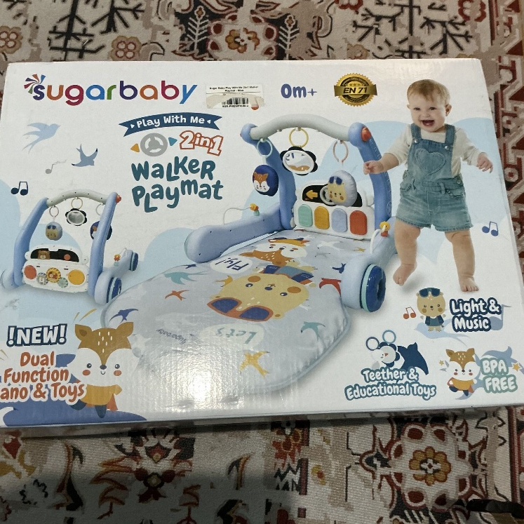 [Preloved New] Sugar Baby 2in1 Walker Playmat Untuk Bayi