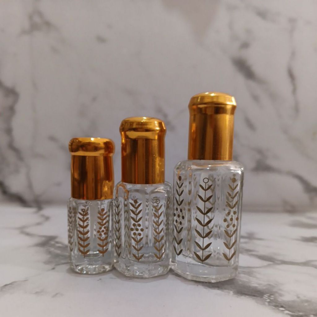 Botol Kaca Tola Padi 3 ml 6ml 12ml