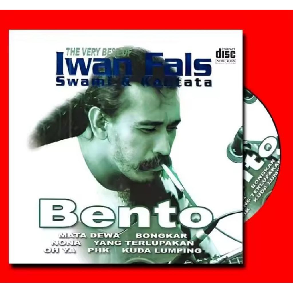 KASET CD IWAN FALS-COMPACT DISC CD AUDIO MUSIK LAGU ALBUM THE BEST IWAN FALS-KASET CD MOBIL ORIGINAL