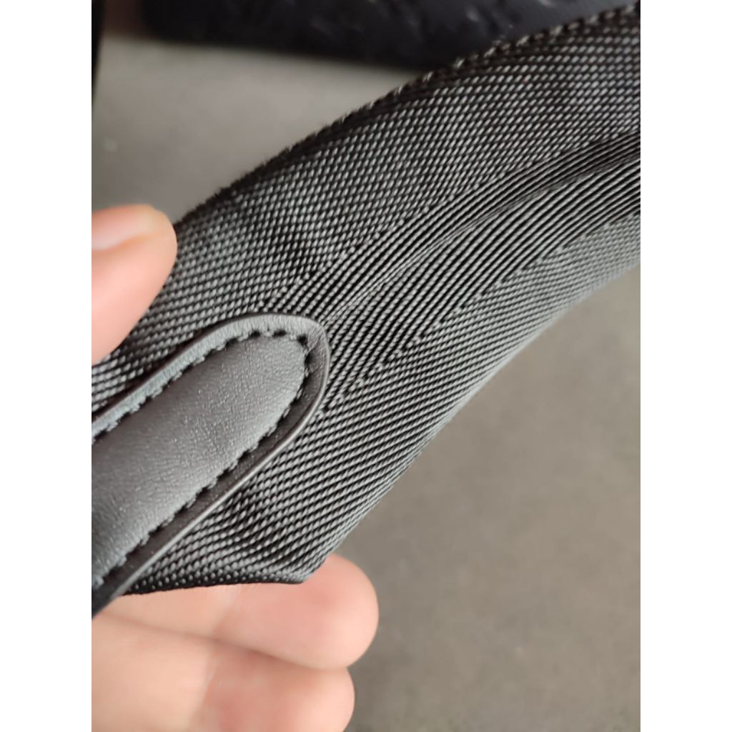 Tas ransel backpack pria kulit asli mewah hitam
