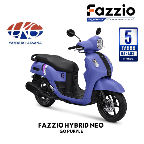 Sepeda Motor YAMAHA Fazzio Hyrbid Neo