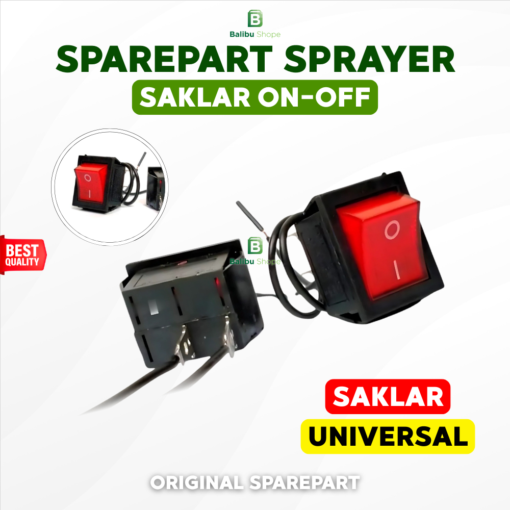 Sparepart Saklar On-Off Sprayer | Sparepart Sprayer