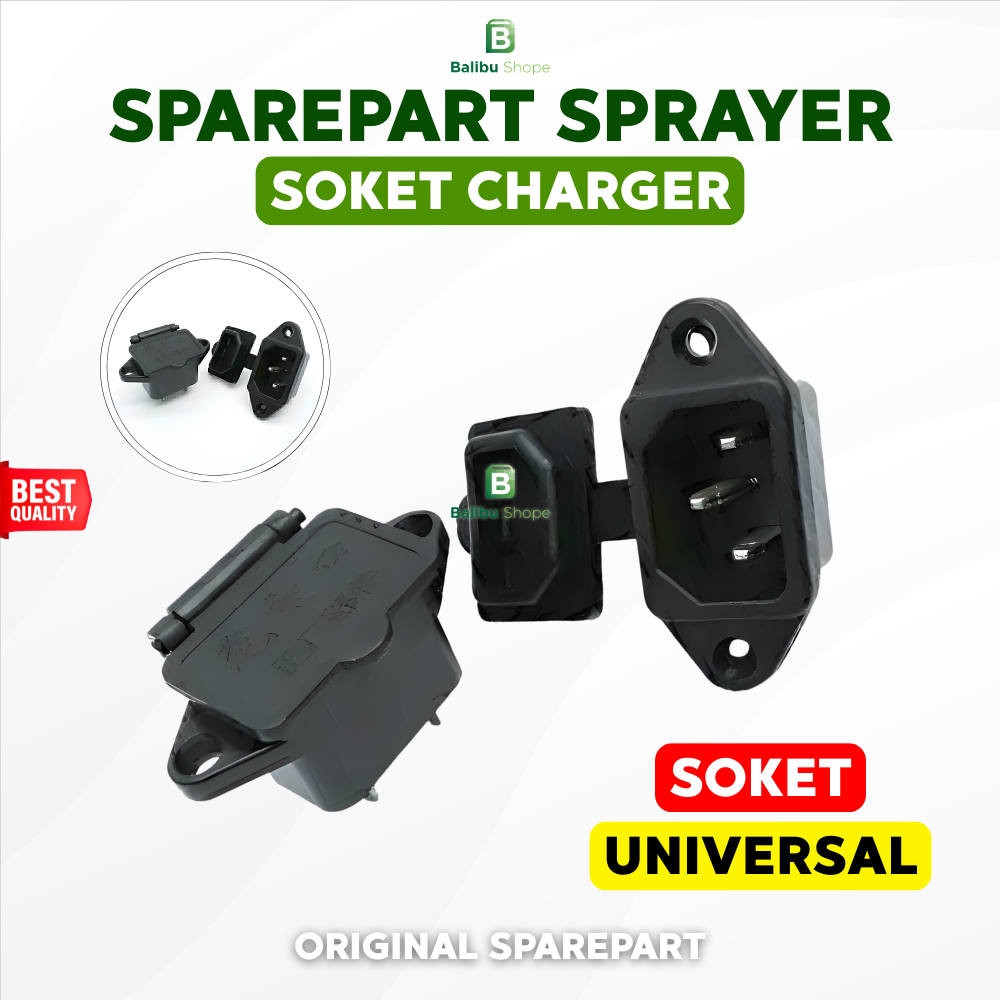 Sparepart Soket Charger Sprayer | Sparepart Sprayer