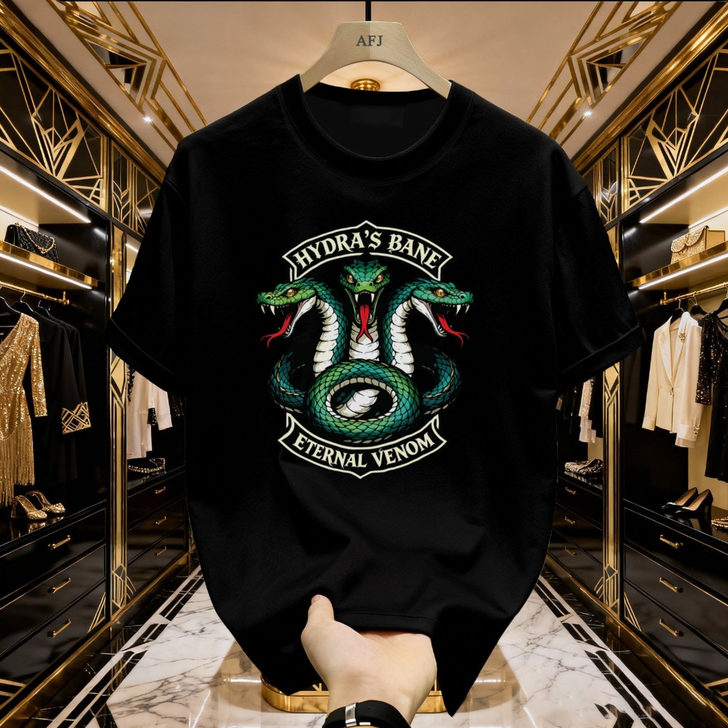 Kaos Hydra's Bane Eternal Venom Premium  Baju Kaos Naga Mythology Greek Streetwear