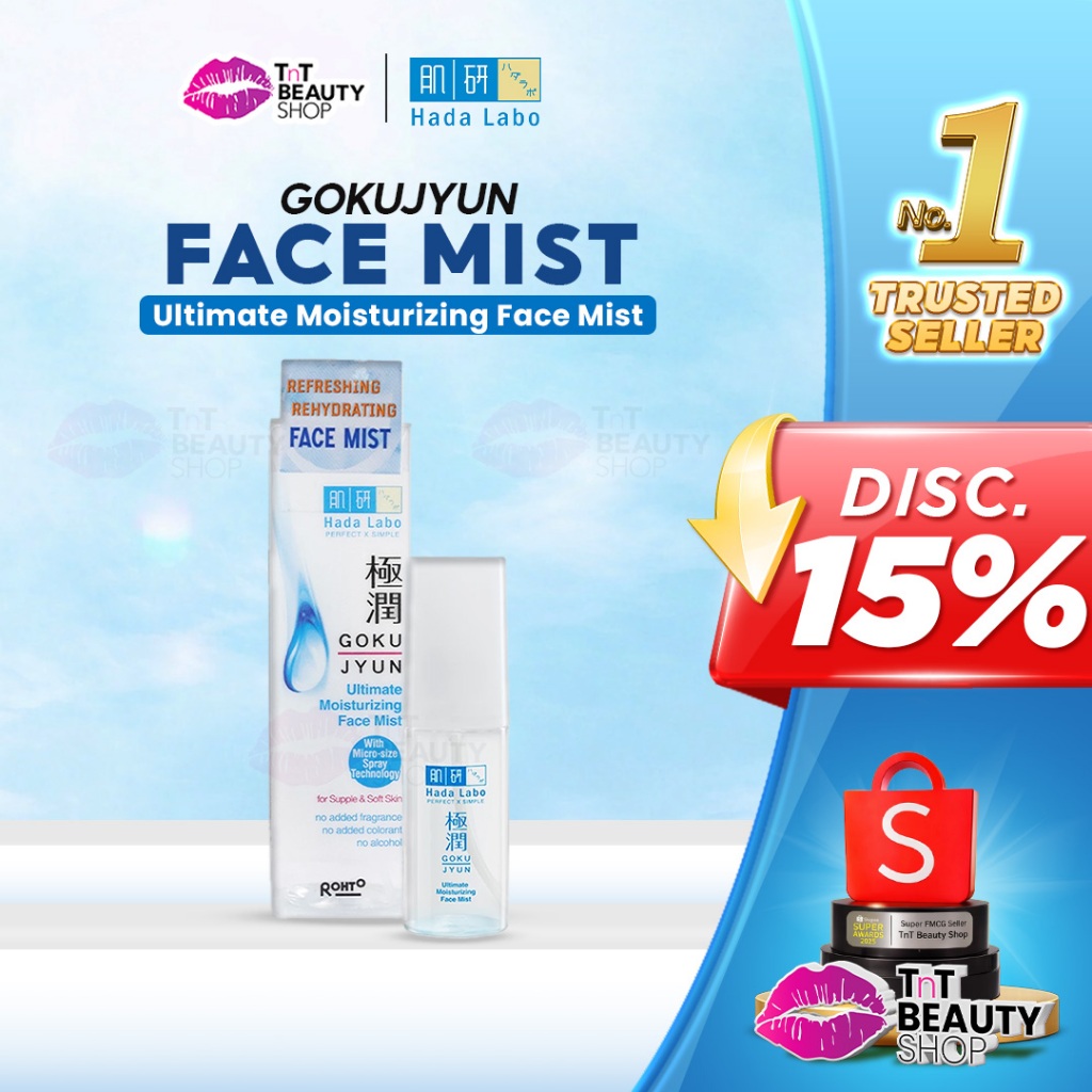 Hada Labo Gokujyun Ultimate Moisturizing Face Mist 50 ml |  Hadalabo | TnT Beauty Shop