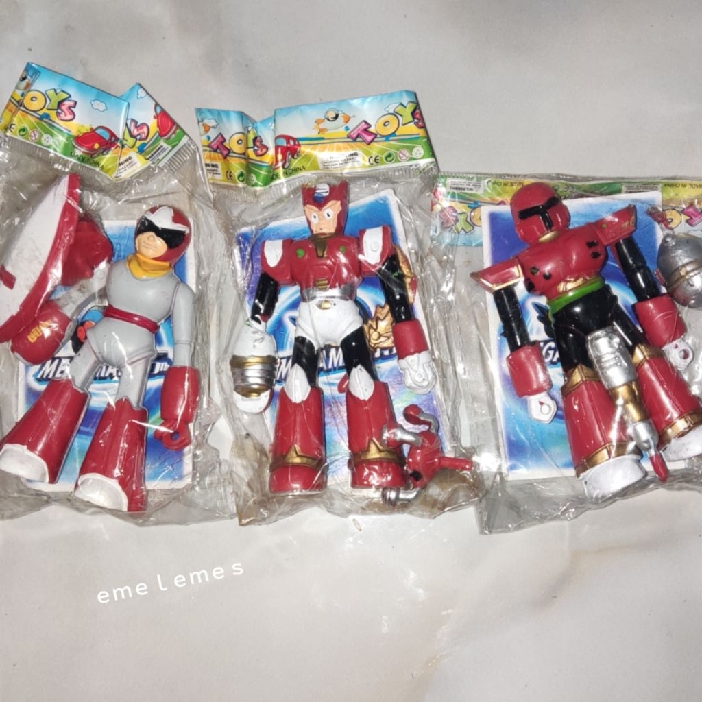 action figure megaman rockman set 3