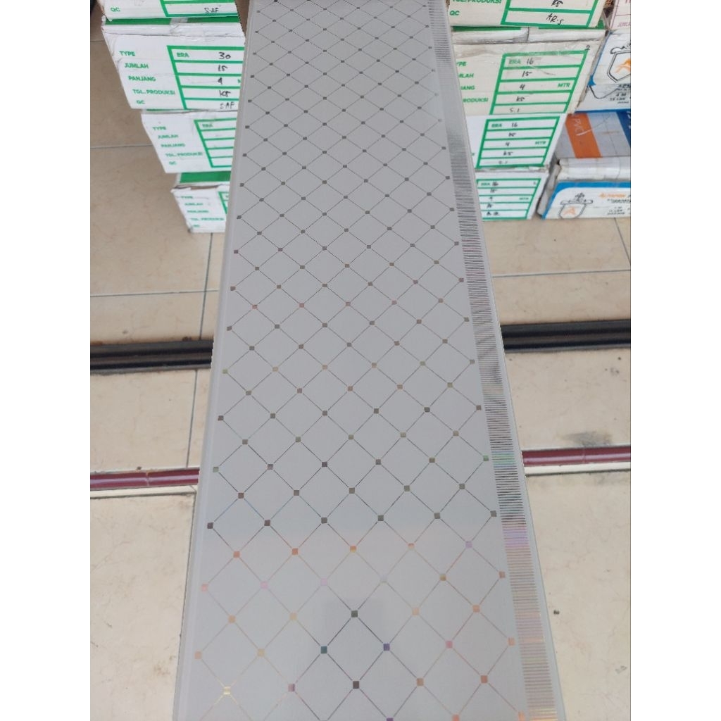 PLAFON PVC 1 DUS, PLAFON PVC MURAH, PLAFON ERAFON, ERAFON 7