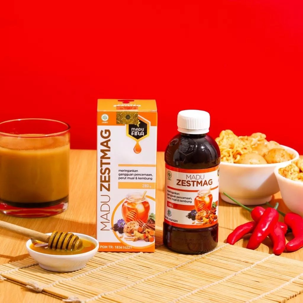 Madu Zestmag Asli Original 100% Obat Asam Lambung Madu Zetmag Madu Lambung