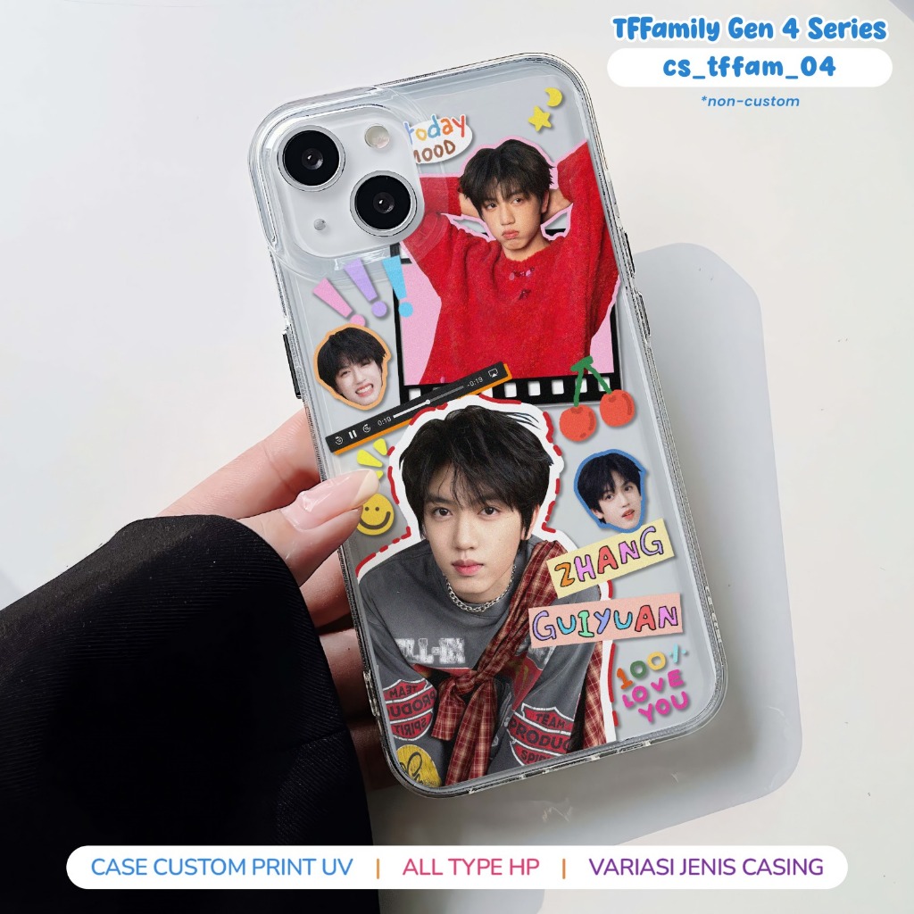 Softcase Custom Foto TF Family | Case HP Custom Print UV Premium Semua Tipe