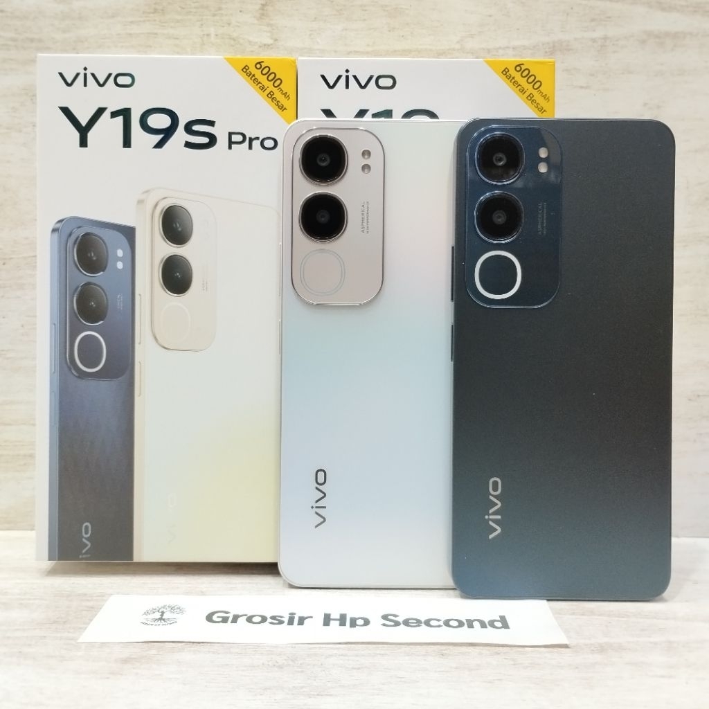 VIVO Y19S PRO 6/128GB 4/128GB 4/64GB HP SECOND FULLSET