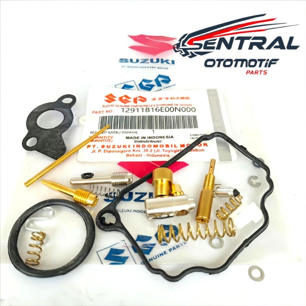 Reparkit Repairkit Karburator Suzuki Smash Kode 12911B16E00N000