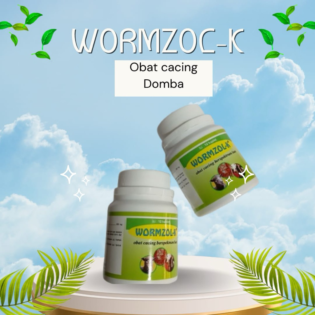 WORMZOL -K (OBAT CACING DOMBA)