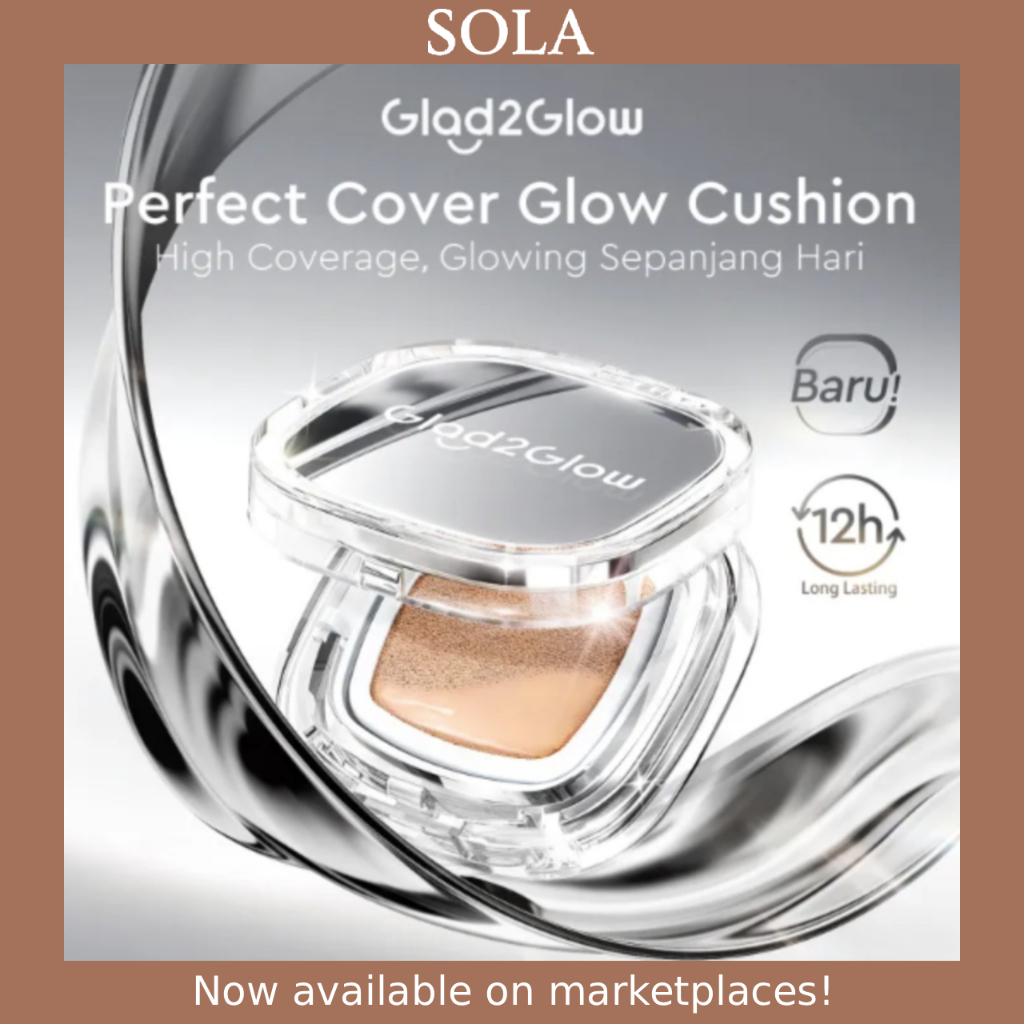 GLAD2GLOW Perfect Cover Glow Cushion 02 Praline