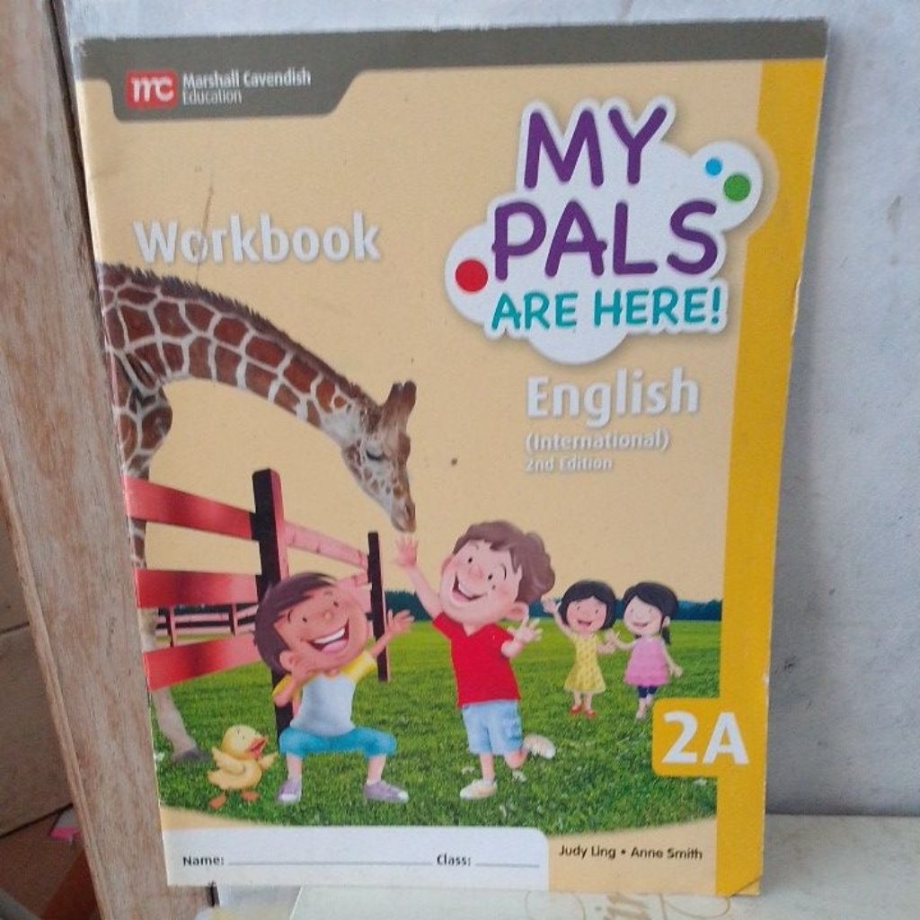 buku work book My Pals are here english 2A