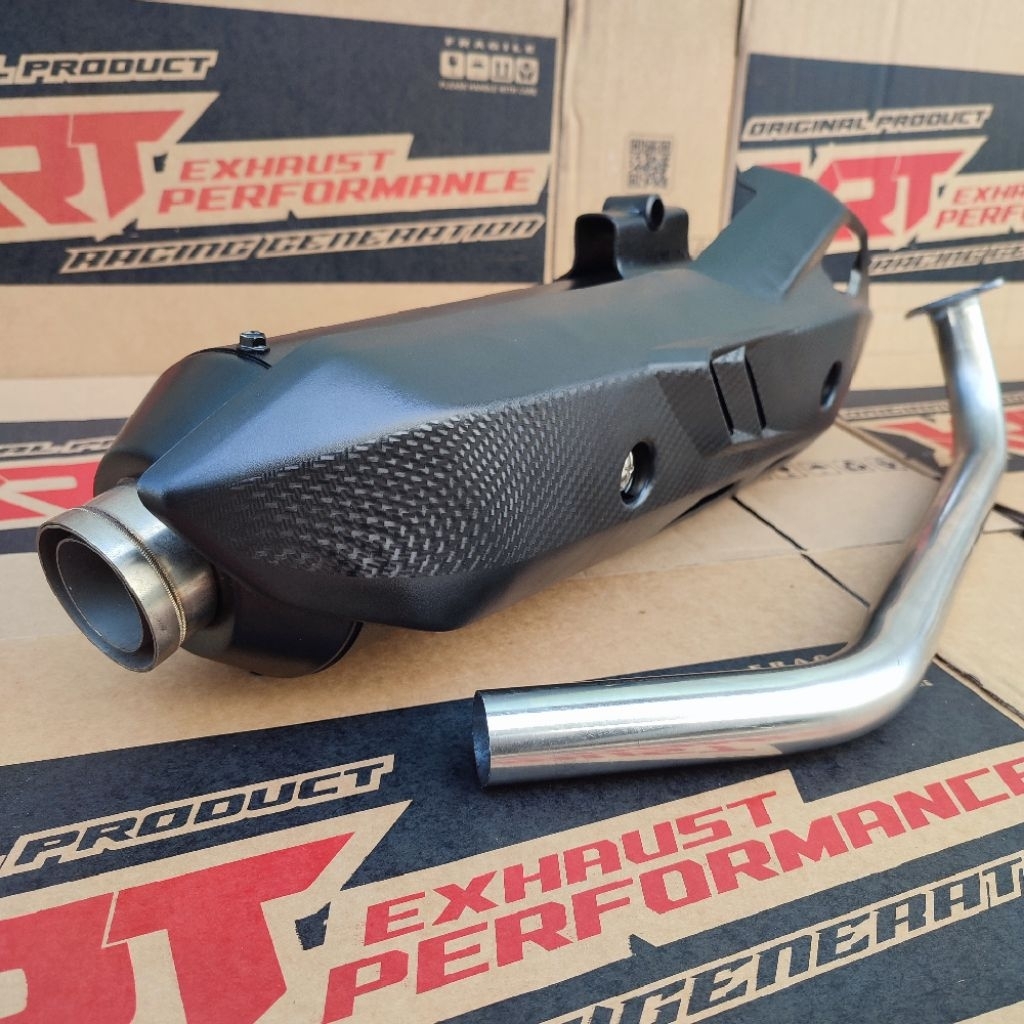 Knalpot Standart Racing Original KRT Tipe F1ys Metic Vario Beat Mio Nmax Aerox Pcx New old Scoopy Mo