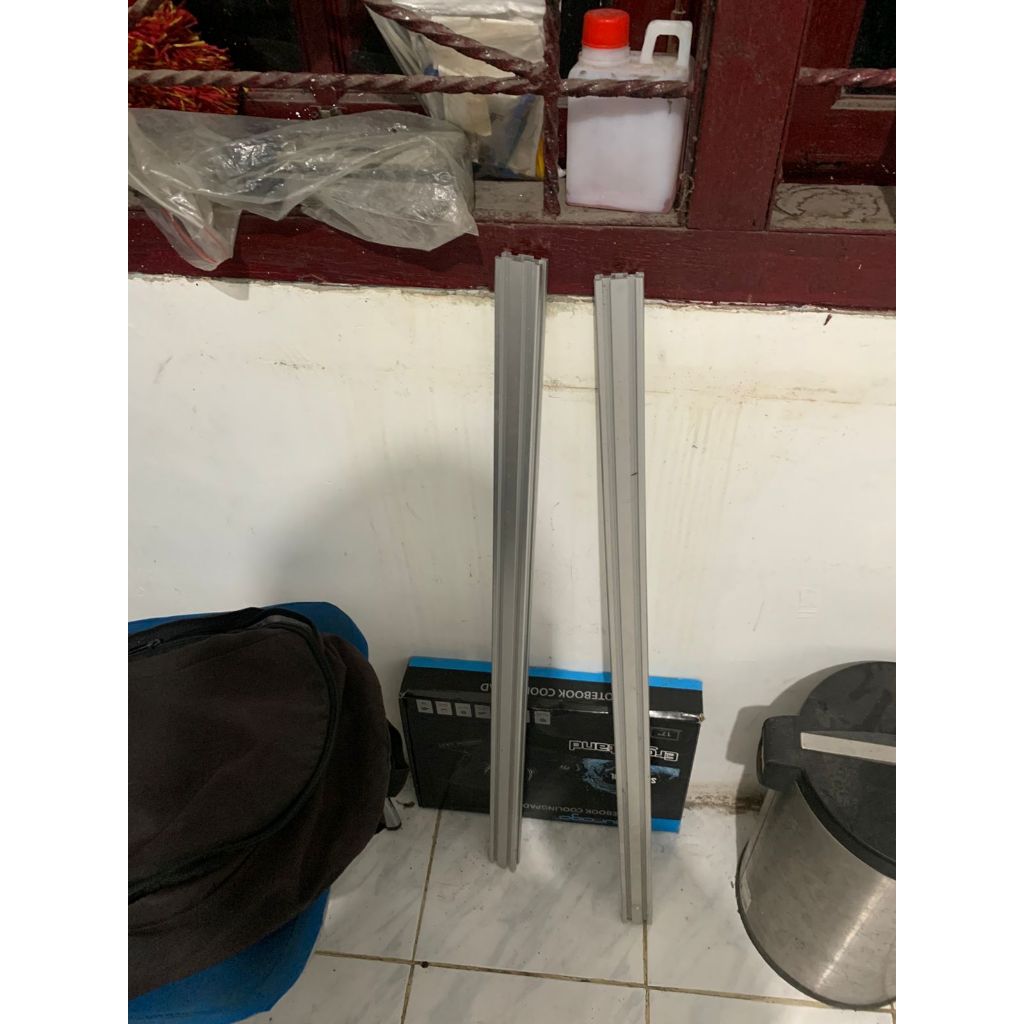 Aluminium Profile 2040T Slot Silver per 1 cm