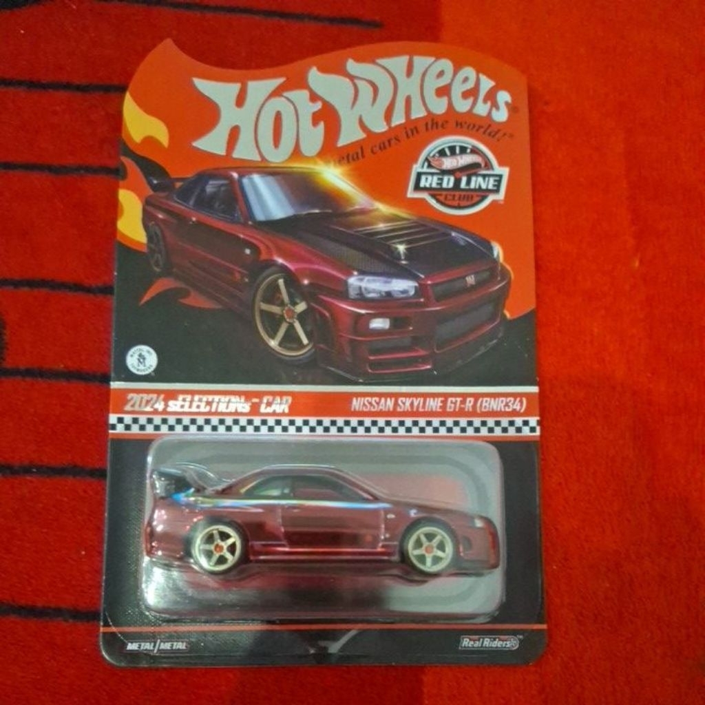 HOT WHEELS RLC R34 OXBLOOD
