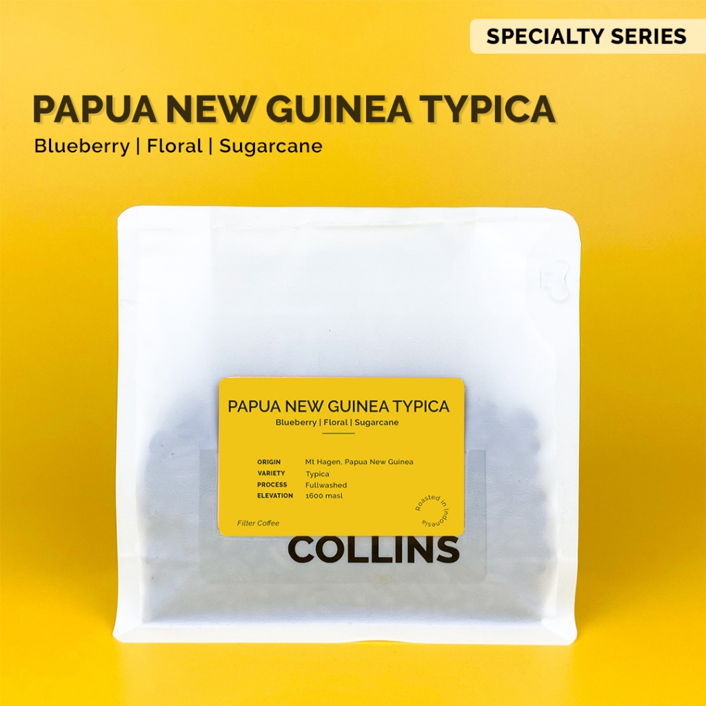 PAPUA NEW GUINEA TYPICA | COLLINS ROASTERS | Filter Specialty Coffee