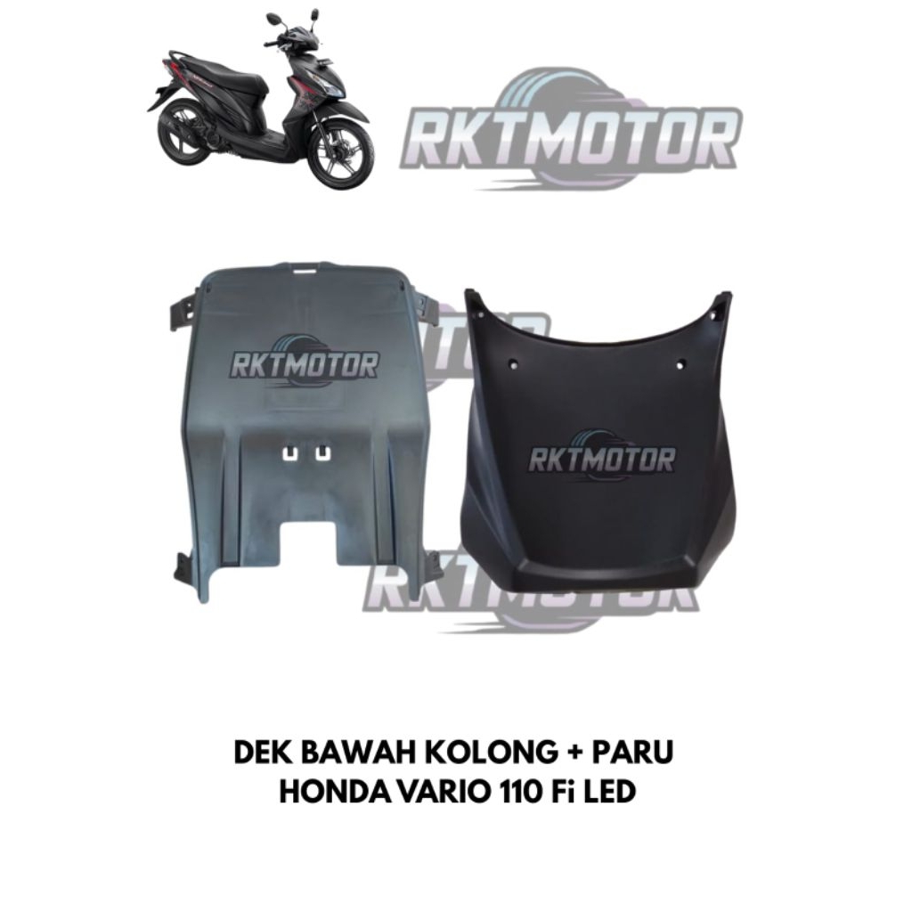 SPOILER PARU + KOLONG HONDA VARIO 110 FI LED // PARU KOLONG VARIO 110 FI