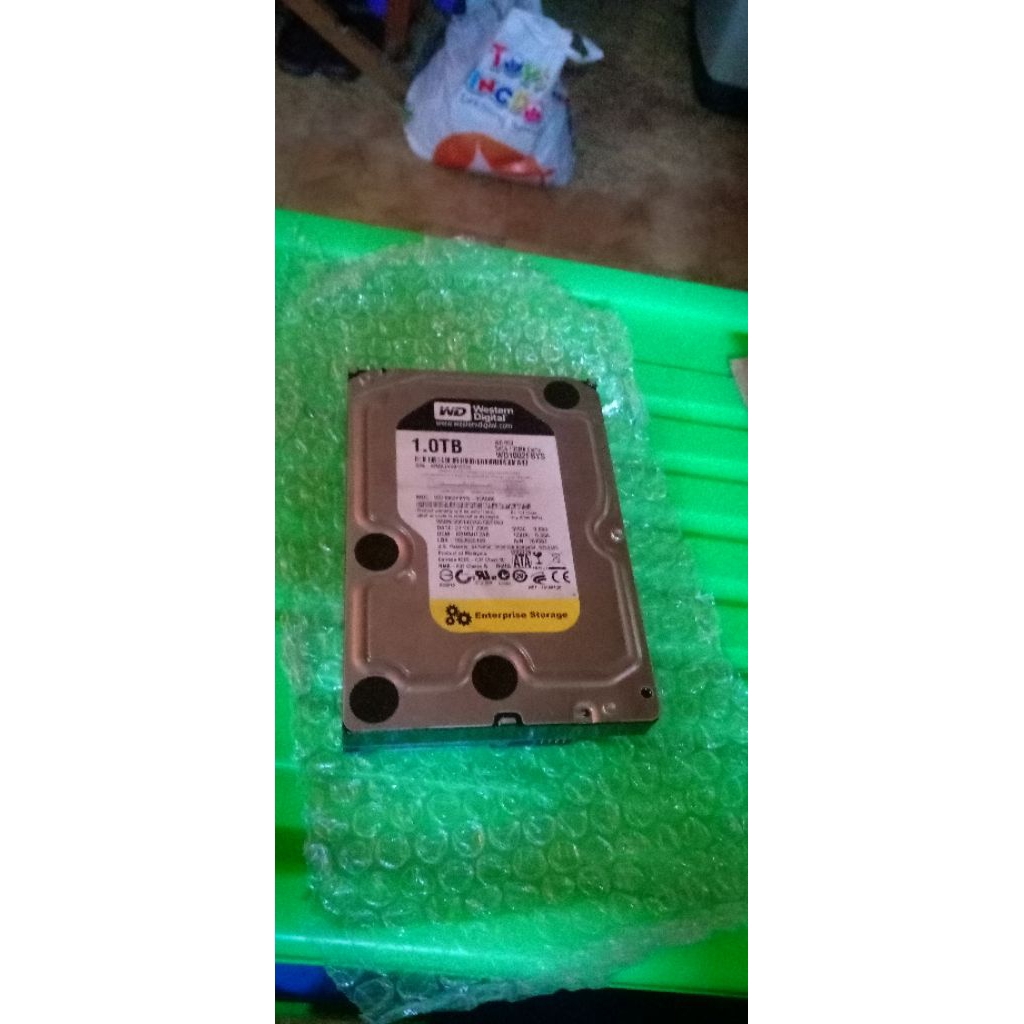 harddisk 1tb merk WD black untuk PC komputer